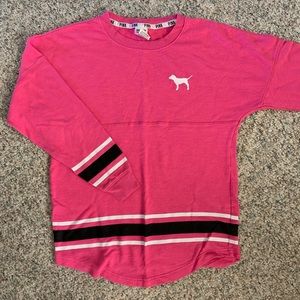 Varsity Style Sweatshirt from PINK